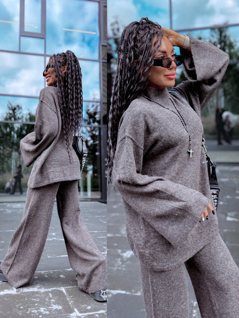 Komplekts "WOOL DREAM" HA86 - CHOCO